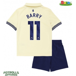 Everton Thierno Barry #11 Bortaställ Barn 2025-26 Kortärmad (+ Korta byxor)